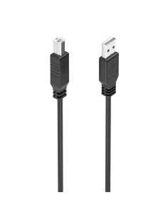 AISENS Cable USB 2.0 con Amplificador, Tipo A M-B M, Negro, 15m