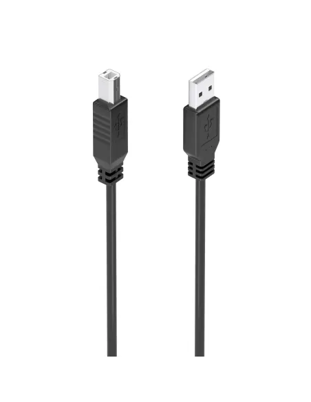 AISENS Cable USB 2.0 con Amplificador, Tipo A M-B M, Negro, 15m