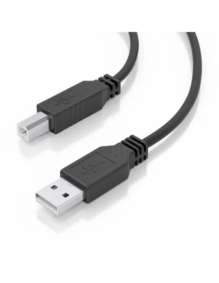 AISENS Cable USB 2.0 con Amplificador, Tipo A M-B M, Negro, 15m