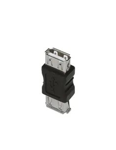 AISENS A103-0037 cambiador de género para cable USB A Negro 2