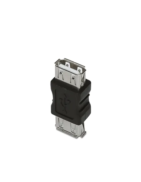 AISENS A103-0037 cambiador de género para cable USB A Negro