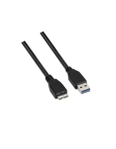 AISENS A105-0043 cable USB USB 3.2 Gen 1 (3.1 Gen 1) 1 m USB A Micro-USB B Negro