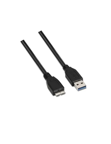 AISENS A105-0043 cable USB USB 3.2 Gen 1 (3.1 Gen 1) 1 m USB A Micro-USB B Negro