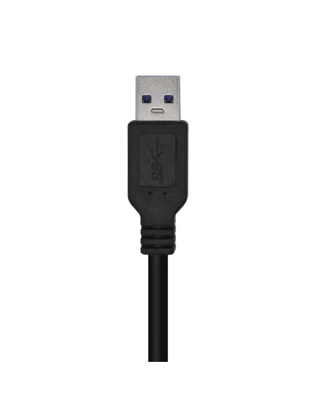 AISENS Cable USB 3.0, Tipo A M-A M, Negro, 3.0m