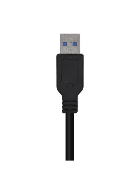 AISENS Cable USB 3.0, Tipo A M-A M, Negro, 3.0m