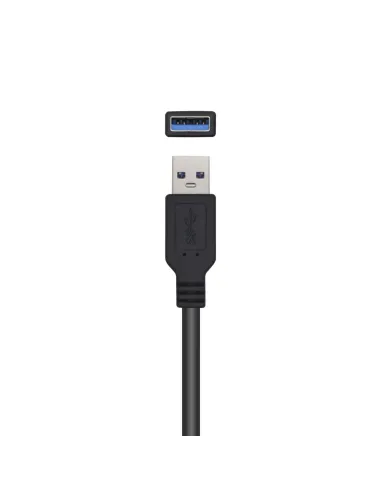 AISENS Cable USB 3.0 Prolongador Con Amplificador, Tipo A M-A H, Negro, 5.0m