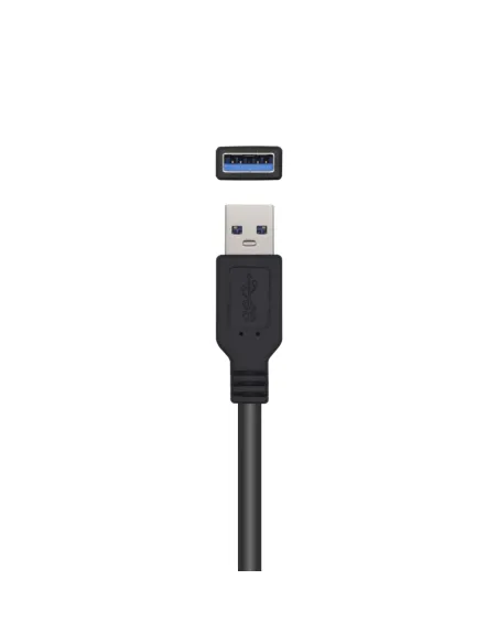 AISENS Cable USB 3.0 Prolongador Con Amplificador, Tipo A M-A H, Negro, 5.0m