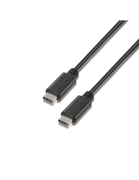 AISENS A107-0056 cable USB USB 2.0 1 m USB C Negro