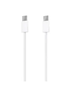 AISENS Cable USB 2.0 3A 60W Apple, tipo USB-C M-USB-C M, Blanco, 2.0m