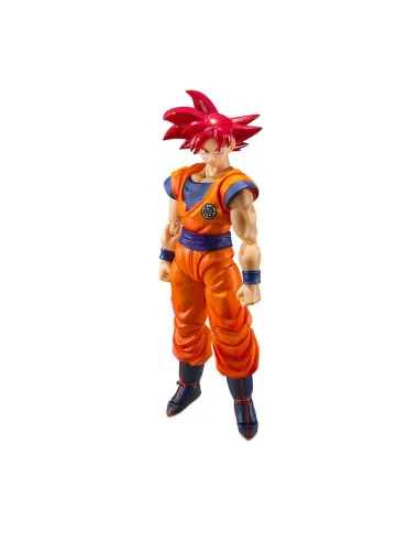 Figura tamashii nations sh figuarts dragon ball super sh figuarts super saiyan god son goku 14cm