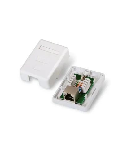 AISENS A139-0303 caja de conexiones de red Cat6 Blanco