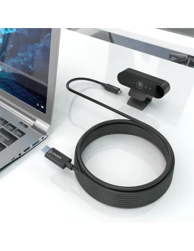 AISENS A157-0926 cable USB USB 3.2 Gen 2 (3.1 Gen 2) 25 m 2 x USB A USB C Negro