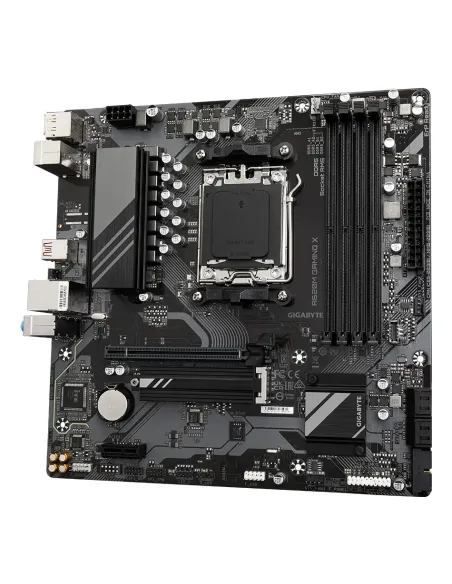 GIGABYTE A620M GAMING X Placa base - Soporta CPUs AMD Ryzen 8000, VRM digital de 8+2+1 fases, hasta 8000MHz DDR5 (OC), 1xPCIe