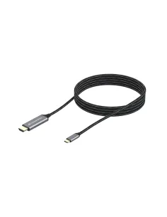 Conceptronic ABBY10G adaptador de cable de vídeo 2 m USB Tipo C HDMI Gris