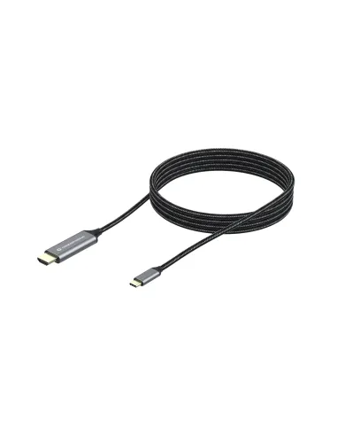 Conceptronic ABBY10G adaptador de cable de vídeo 2 m USB Tipo C HDMI Gris