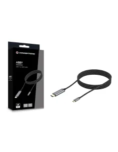 Conceptronic ABBY10G adaptador de cable de vídeo 2 m USB Tipo C HDMI Gris 2