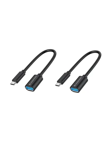 Conceptronic ABBY11B cable USB USB 3.2 Gen 1 (3.1 Gen 1) 0,2 m USB C USB A Negro