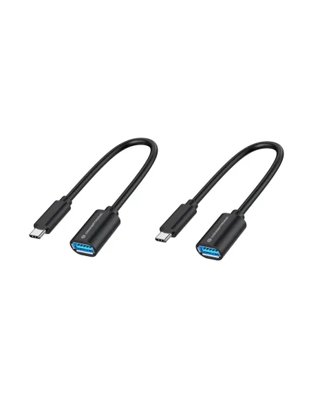Conceptronic ABBY11B cable USB USB 3.2 Gen 1 (3.1 Gen 1) 0,2 m USB C USB A Negro