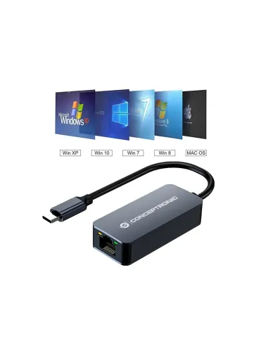 Conceptronic ABBY12GC adaptador y tarjeta de red Ethernet 2500 Mbit s