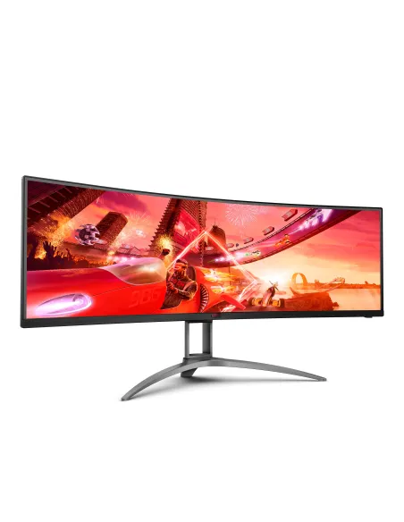 AOC B2 AG493UCX2 pantalla para PC 124 cm (48.8") 5120 x 1440 Pixeles Quad HD LED Negro