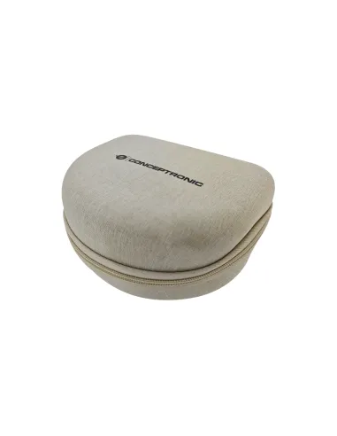 Conceptronic ALVAH02C auricular y casco Auriculares Inalámbrico y alámbrico Diadema Música Bluetooth Crema de color