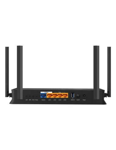TP-Link Archer BE3600 router inalámbrico 2.5 Gigabit Ethernet Doble banda (2,4 GHz   5 GHz) Negro