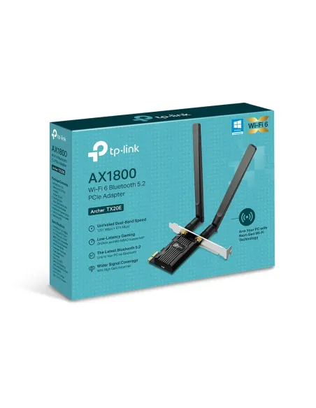 TP-Link Archer TX20E Interno WLAN   Bluetooth 1800 Mbit s