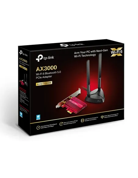 TP-Link Archer TX3000E Interno WLAN   Bluetooth 2402 Mbit s