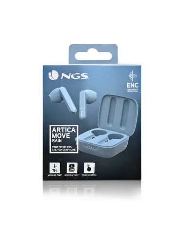 NGS ARTICA MOVE Auriculares Inalámbrico Dentro de oído Llamadas Música Bluetooth Azul claro
