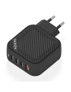 AISENS Cargador GaN 100W, 3xUSB-C PD3.0 QC4.0, 1xUSB-A QC3.0, Negro 2