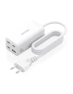 AISENS Cargador Sobremesa GaN 100W, 3x USB-C PD3.0 QC4.0 QC5.0, 1x USB-A QC3.0, Blanco 2