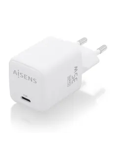 AISENS Cargador GaN 35W, 1xUSB-C PD3.0 QC4.0, Blanco 2