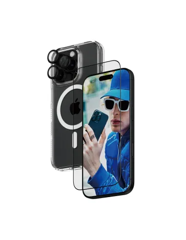 PanzerGlass ® 3-in-1 Protection Bundle iPhone 16 Pro Protector de pantalla Apple 1 pieza(s)