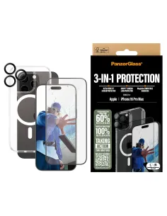 PanzerGlass ® 3-in-1 Protection Bundle iPhone 16 Pro Max Protector de pantalla Apple 1 pieza(s) 2