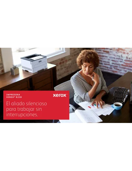 Xerox B230 A4 34 ppm Impresora inalámbrica a doble cara PCL5e 6 2 bandejas Total 251 hojas