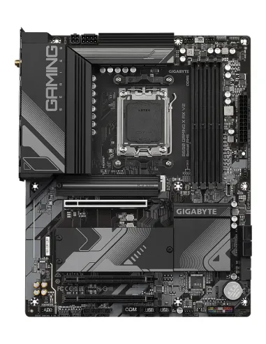 GIGABYTE B650 GAMING X AX V2 Placa base - AMD Ryzen serie 9000, VRM de 8+2+2 fases, hasta 8000 MHz DDR5 (OC), 1xPCIe 5.0 +