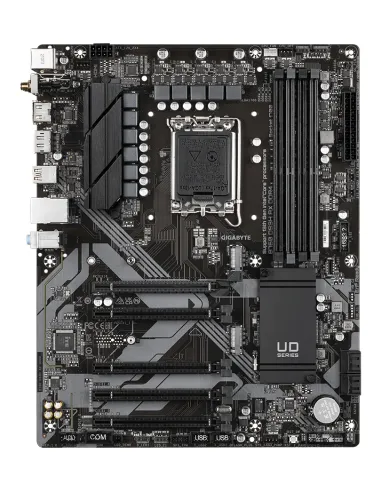 GIGABYTE B760 DS3H AX DDR4 Placa Base - Compatible con procesadores Intel Core de 14ª generación, VRM digital de 8+2+1 fases,