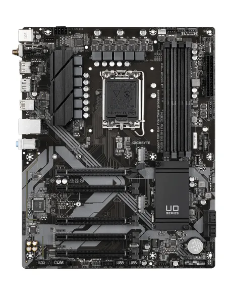 GIGABYTE B760 DS3H AX DDR4 Placa Base - Compatible con procesadores Intel Core de 14ª generación, VRM digital de 8+2+1 fases,