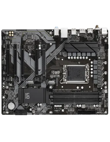 GIGABYTE B760 DS3H AX DDR4 Placa Base - Compatible con procesadores Intel Core de 14ª generación, VRM digital de 8+2+1 fases,