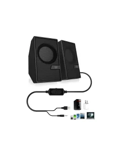Conceptronic BJORN02B altavoz De 2 vías Negro Inalámbrico y alámbrico 6 W 2