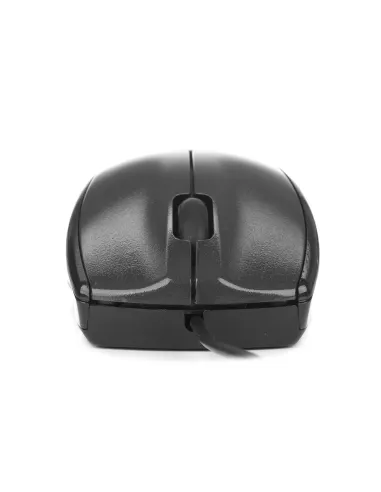 NGS Black Mist ratón Oficina mano derecha USB tipo A Óptico 800 DPI