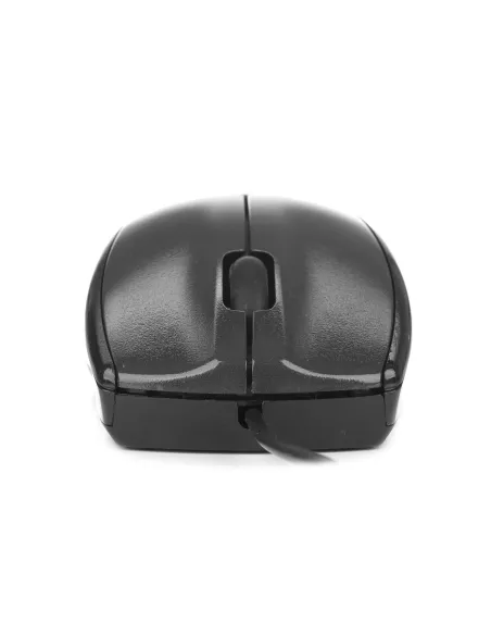 NGS Black Mist ratón Oficina mano derecha USB tipo A Óptico 800 DPI