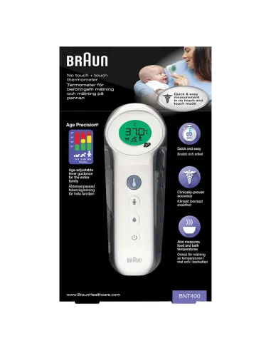 Braun BNT400 Teledetección Blanco Frente