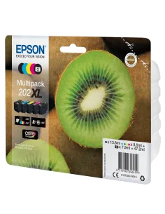 Epson Kiwi Multipack 5-colours 202XL Claria Premium Ink 2