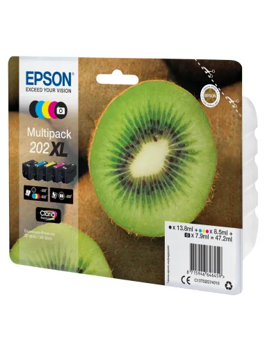 Epson Kiwi Multipack 5-colours 202XL Claria Premium Ink