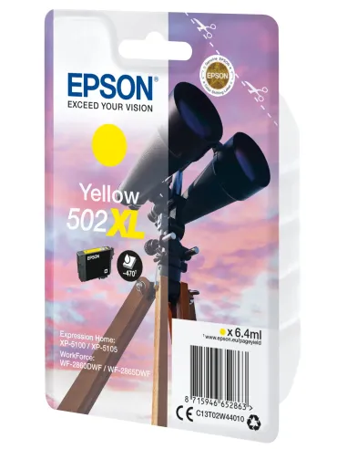 Epson Singlepack Yellow 502XL Ink