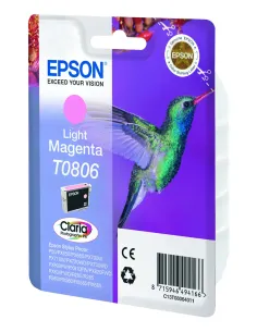 Epson Hummingbird Cartucho T0806 magenta claro 2