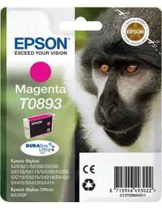 Epson Monkey Cartucho T0893 magenta