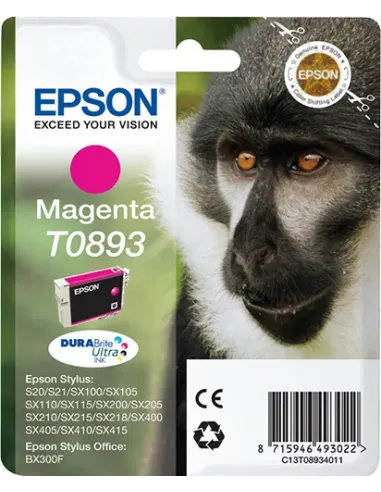 Epson Monkey Cartucho T0893 magenta