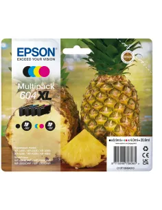 Epson 604XL cartucho de tinta 4 pieza(s) Original Alto rendimiento (XL) Negro, Cian, Magenta, Amarillo